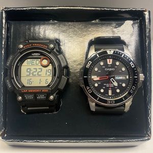 Casio Mens Work & Play Watch Set